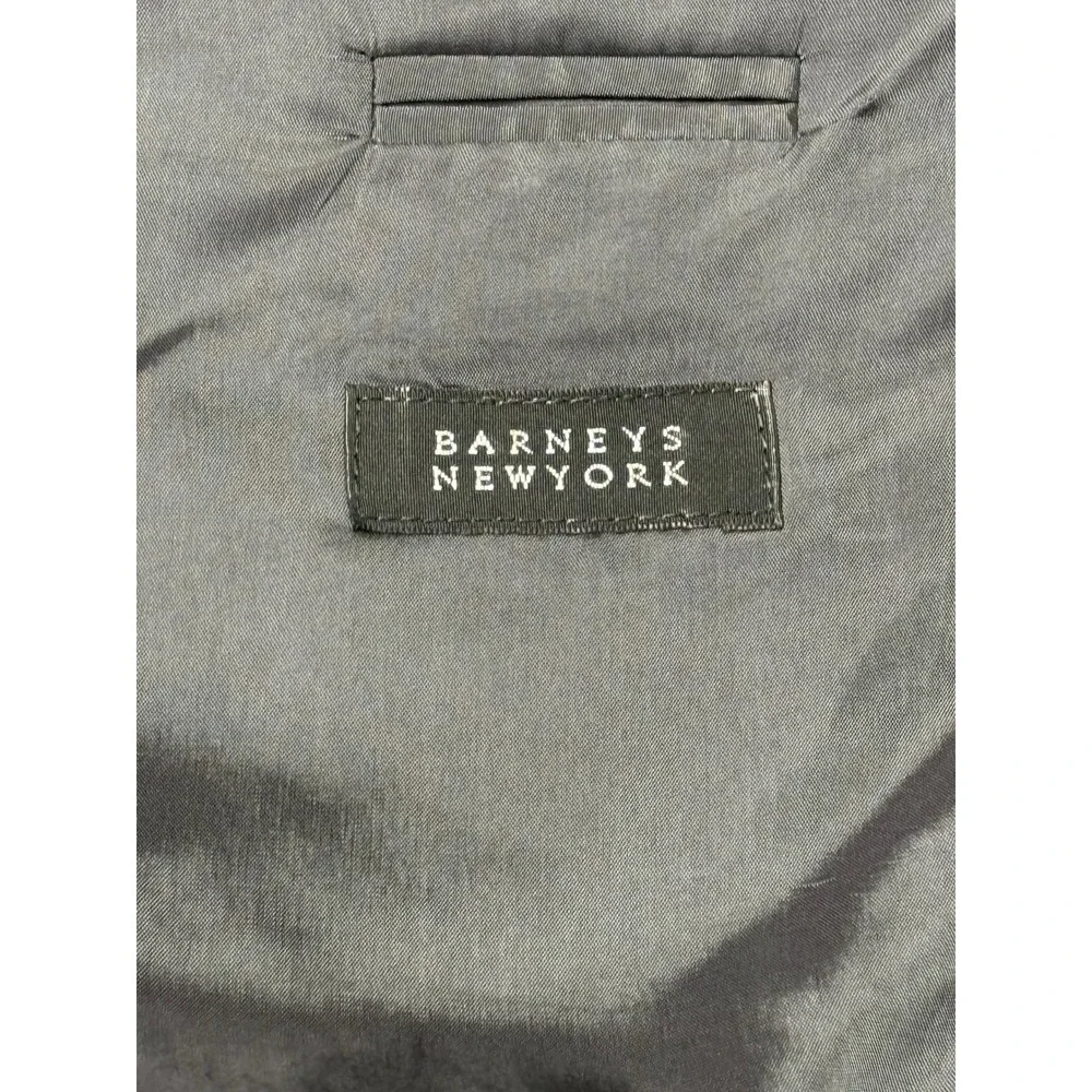 Hugo‎ Boss Einstein Sigma Pinstripe Suit 100% Virgin Wool Grey 42R W36 L30 USA